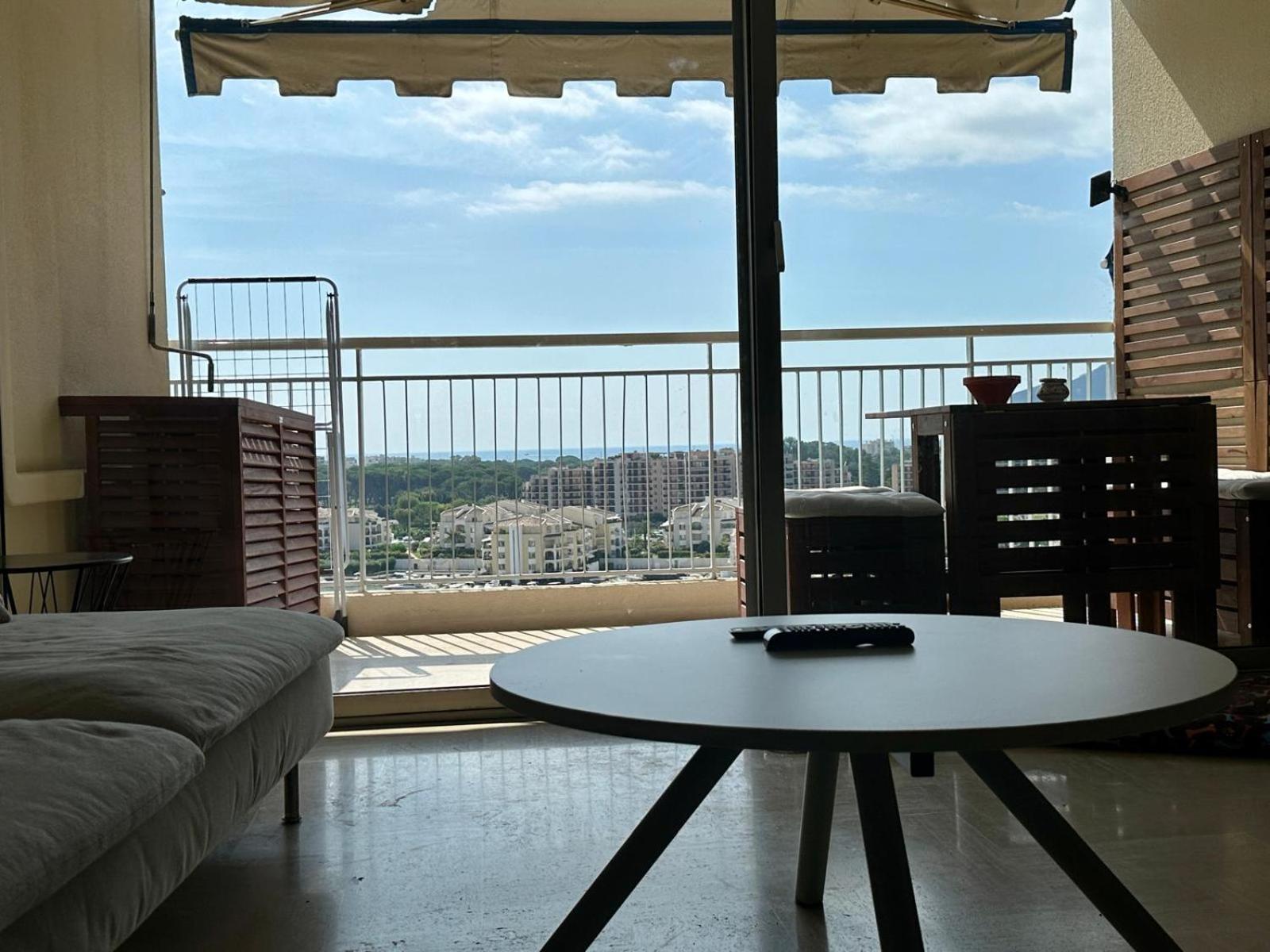 Appartement T3 De Standing Vue Mer Et Marina Mandelieu Zewnętrze zdjęcie