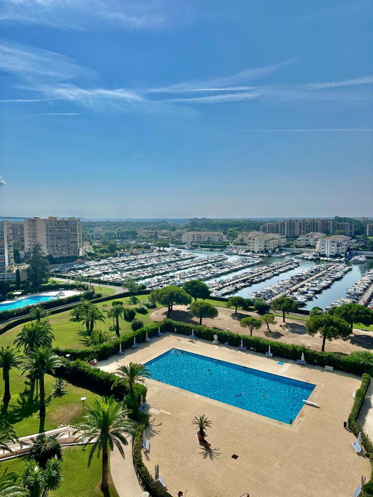 Appartement T3 De Standing Vue Mer Et Marina Mandelieu Zewnętrze zdjęcie