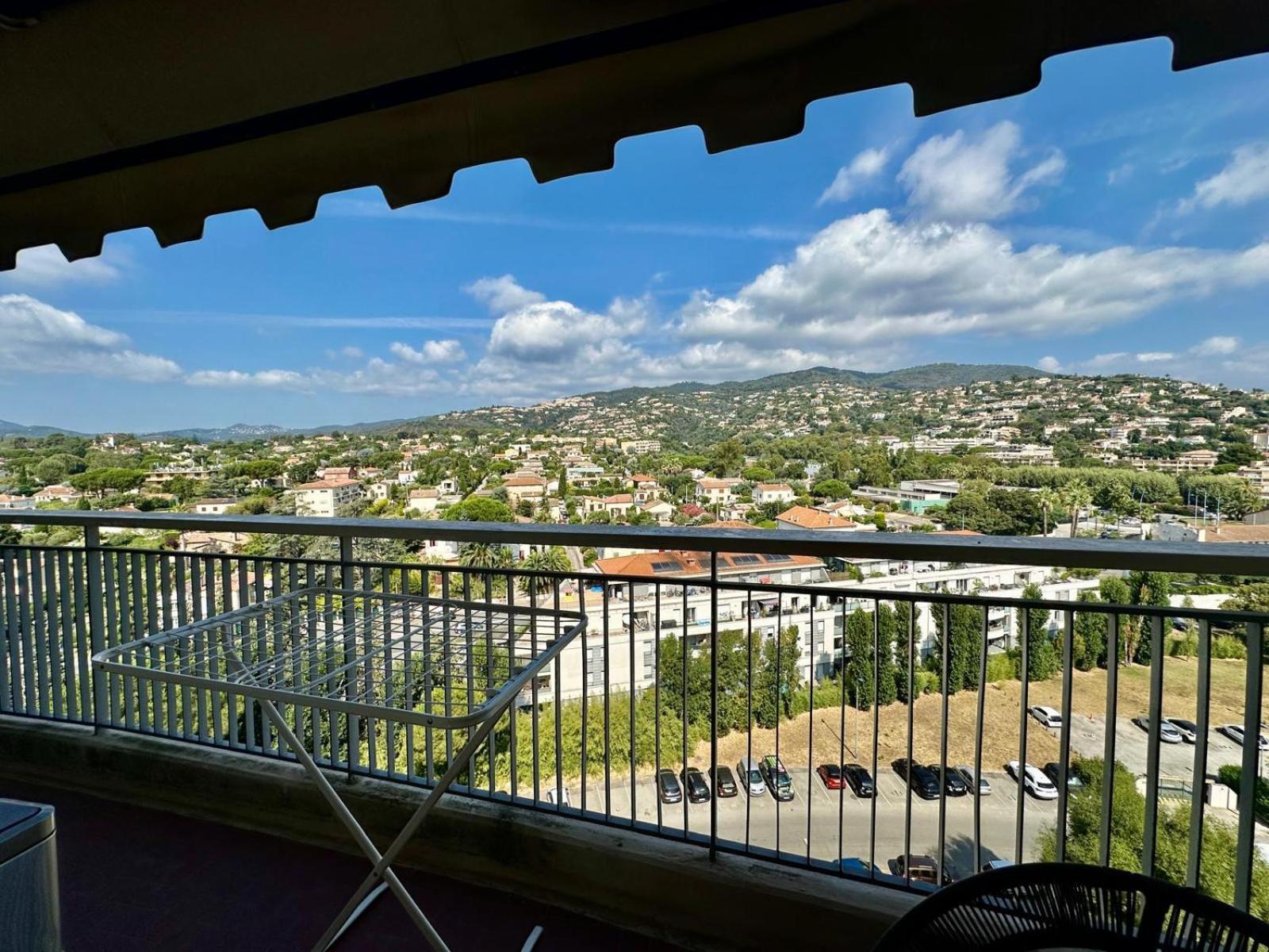 Appartement T3 De Standing Vue Mer Et Marina Mandelieu Zewnętrze zdjęcie