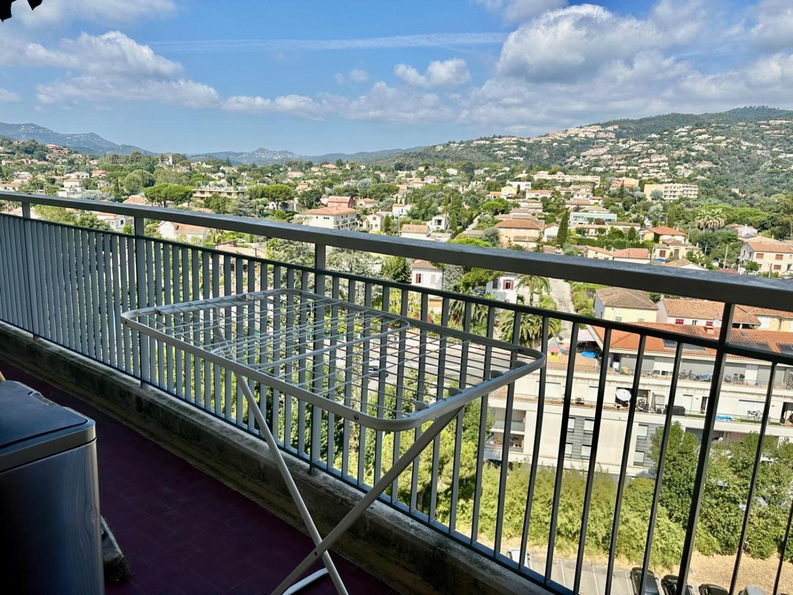 Appartement T3 De Standing Vue Mer Et Marina Mandelieu Zewnętrze zdjęcie