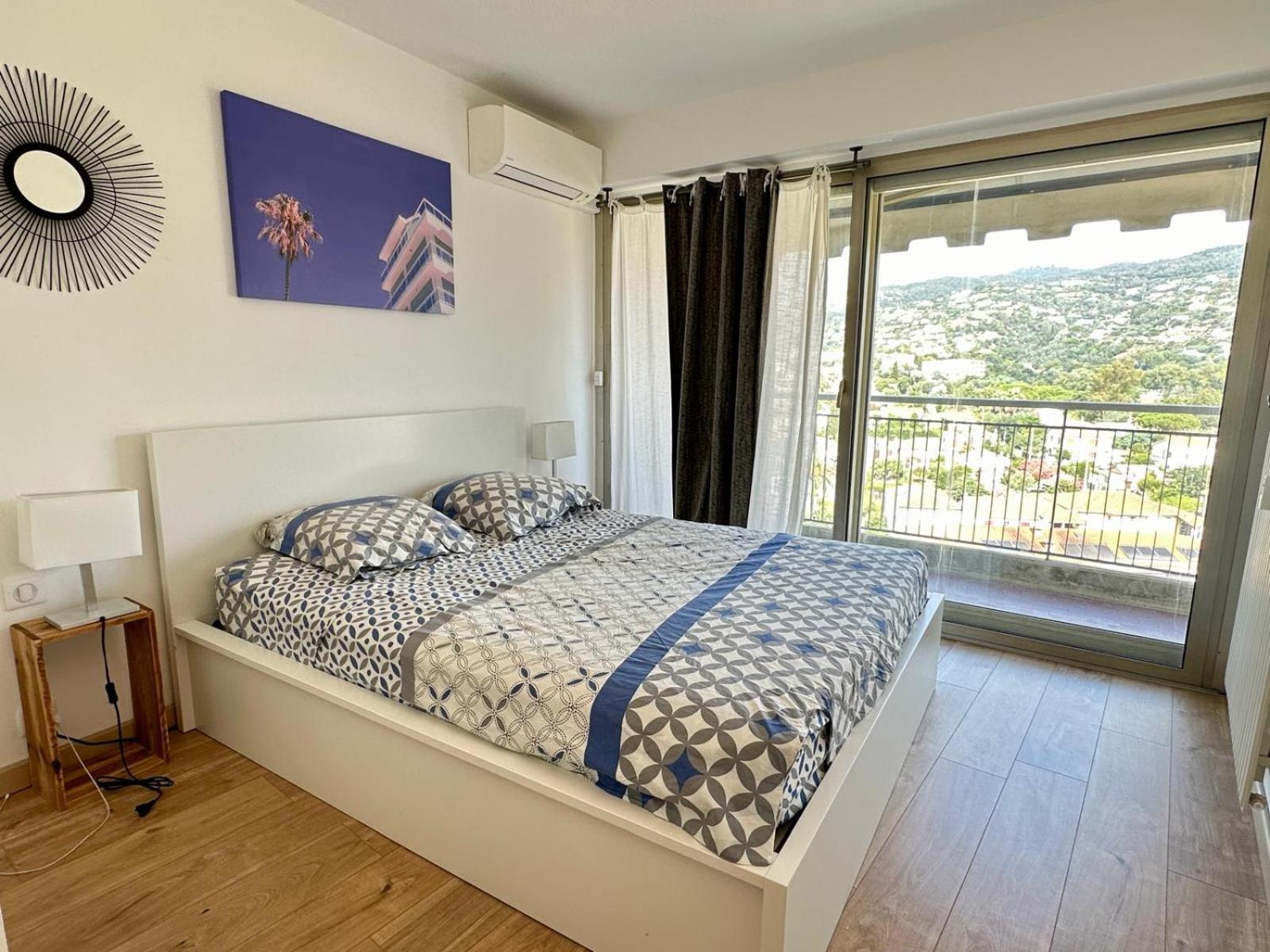 Appartement T3 De Standing Vue Mer Et Marina Mandelieu Zewnętrze zdjęcie