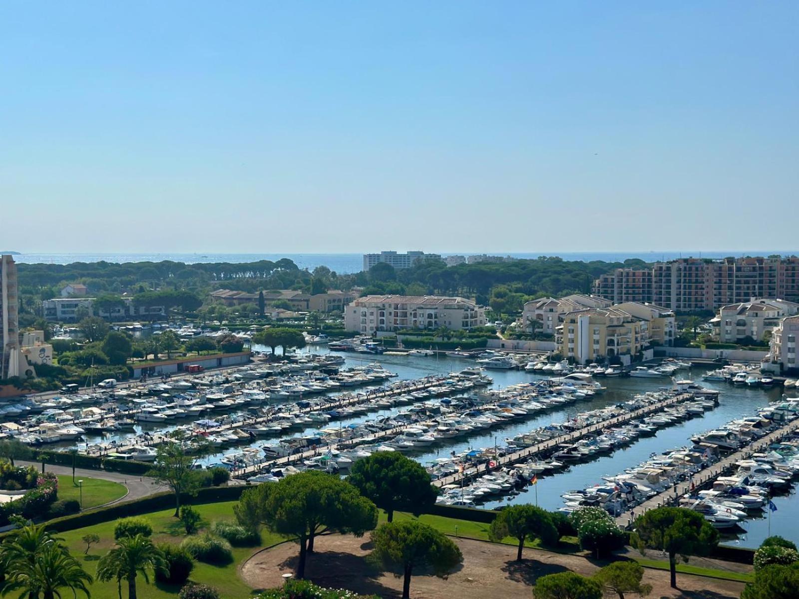 Appartement T3 De Standing Vue Mer Et Marina Mandelieu Zewnętrze zdjęcie